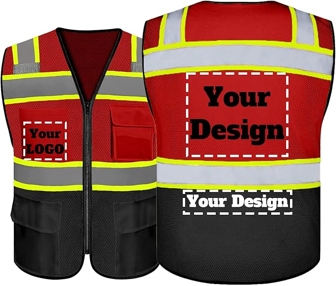 Safety Vest Customize Logo by evershare