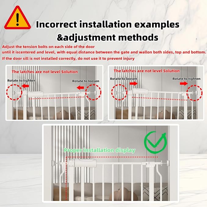TSAYAWA Walk Through Baby Gate - Image 9