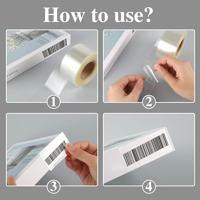 500 PCS Label Protectors, Clothes Food Labels in Laboratory, Supermarket - Image 5
