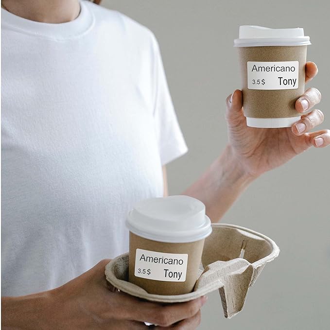 L LIKED 10 Rolls, 1000 Labels/Roll 2-1/4" x 1-1/4" Direct Thermal Labels - Image 5