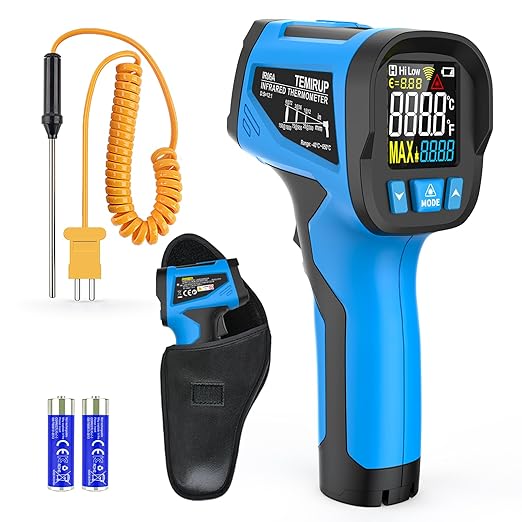Infrared Thermometer Temperature Gun by TEMIRUP