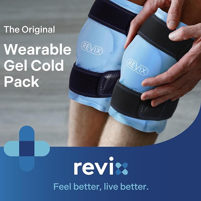 REVIX ice Wraps for Knee Discomfort, Gel Ice Packs Reusable - Image 2