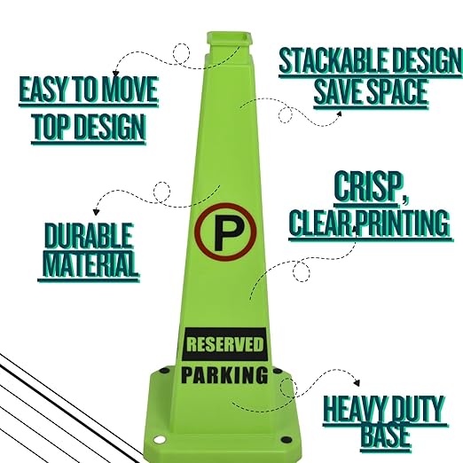 BESEA Reserved Parking Cone 3 Pack - Image 5