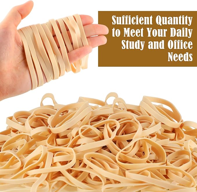 Marspark Rubber Bands Bulk Elastic Rubber Bands 5 lb File Folder Strong Elastic - Image 6