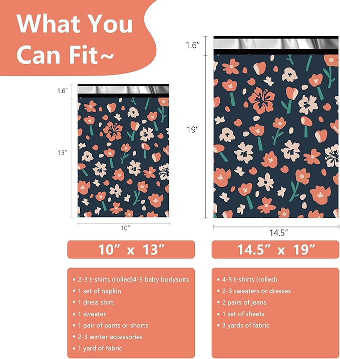 Poly Mailers 10x13 Inch 100 Pcs - Image 2