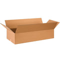 TAPE LOGIC 28x12x6 Flat Corrugated Boxes, 28L x 12W x 6H, Storage Box by TapeLogic
