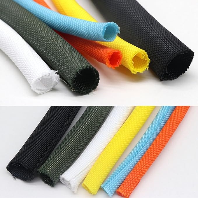 1/8 inch Split Braided Cable Management Sleeve - Image 7