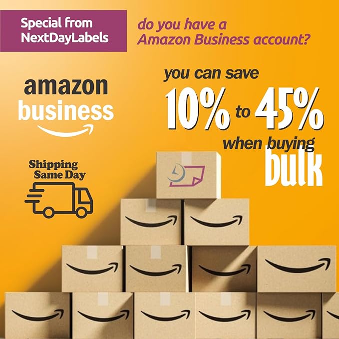 NextDayLabels - 8-1/2 x 11 Neon Color High Light Fluorescent Labels - Image 5