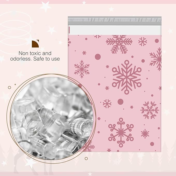 Metronic Christmas Poly Mailers 10x13" 1200pc Shipping Bags - Image 9