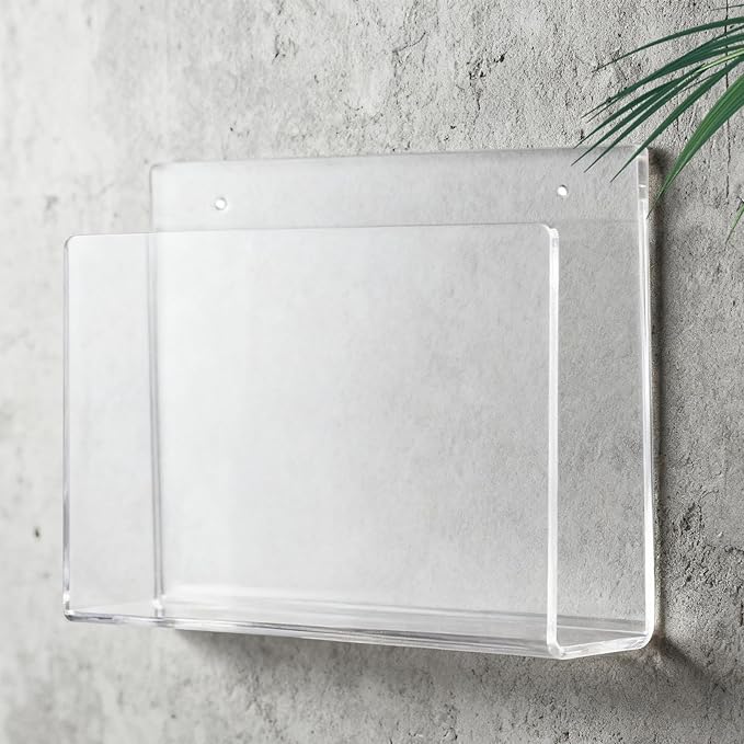 Wall Mount File Holder | Acrylic Storage Rack - Image 9