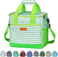 Iknoe Large Cooler Bag Collapsible 24 Can Insulated Bags Leakproof Lunch Cooler by Iknoe