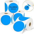 3 X 3 Inch Round Thermal Labels Circle Color Coding Labels Printable Waterproof by Palaibeiqi
