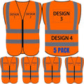 BeautyWill Custom Logo Safety Vest S, 4XL Personalized Safety Vest High by BeautyWill