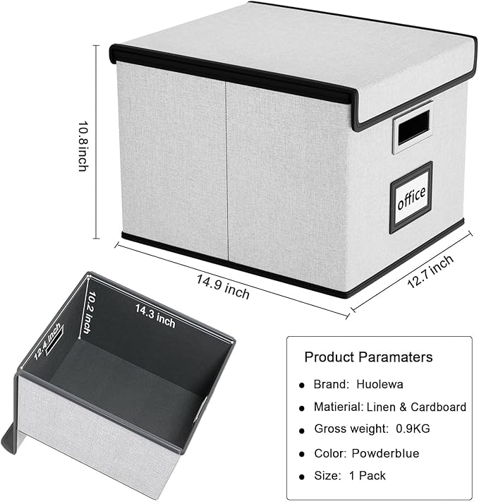 Huolewa File Organizer Box - Image 3