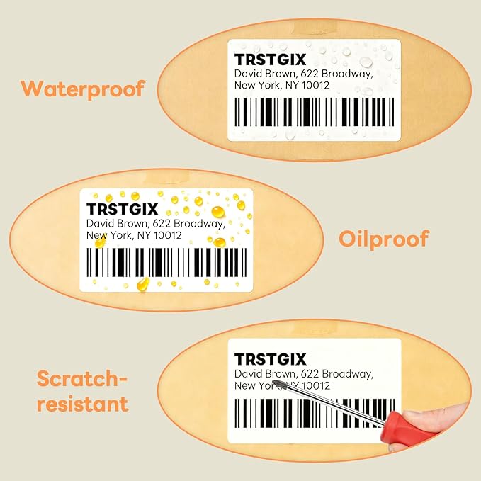 Compatible DYMO 30256 Direct Thermal Shipping Labels, Large Barcode & Address - Image 7
