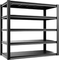 5-Tier 55" W x 24" D x 84" H Garage Shelving 3500LBS Storage Shelves Heavy Duty by LIJIUHOME