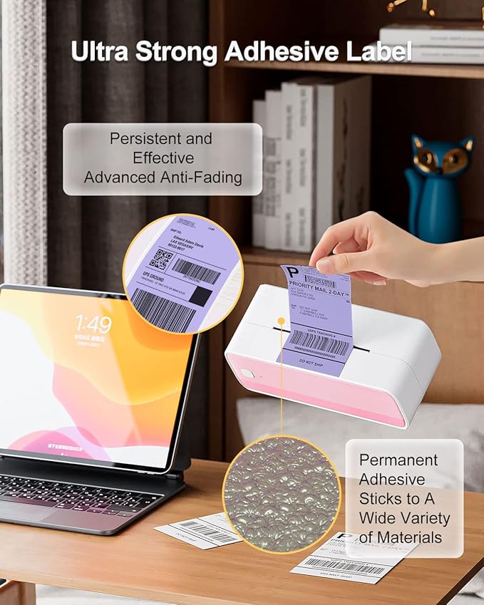 Phomemo 4x6 Thermal Labels for Shipping Label Printer - Image 8