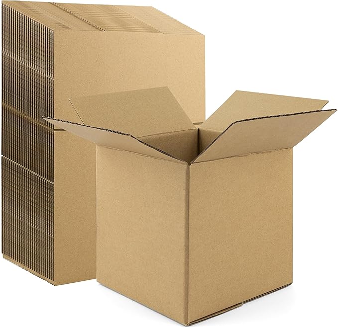 Frametory 7x7x7 Pack of 28 Corrugated Cardboard Packing Shipping Mailing Moving by Frametory