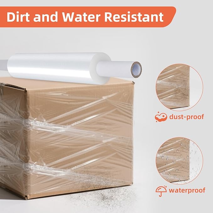 15in Stretch Wrap Roll - Image 4