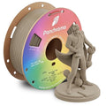 Panchroma PLA Tan 3D Printer Filament, 1kg Spool, High Speed Printing, Tangle by Polymaker