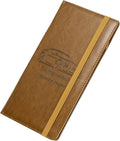 HARFINGTON Car Registration and Insurance Holder 9.45" x 5.04" PU Leather by HARFINGTON