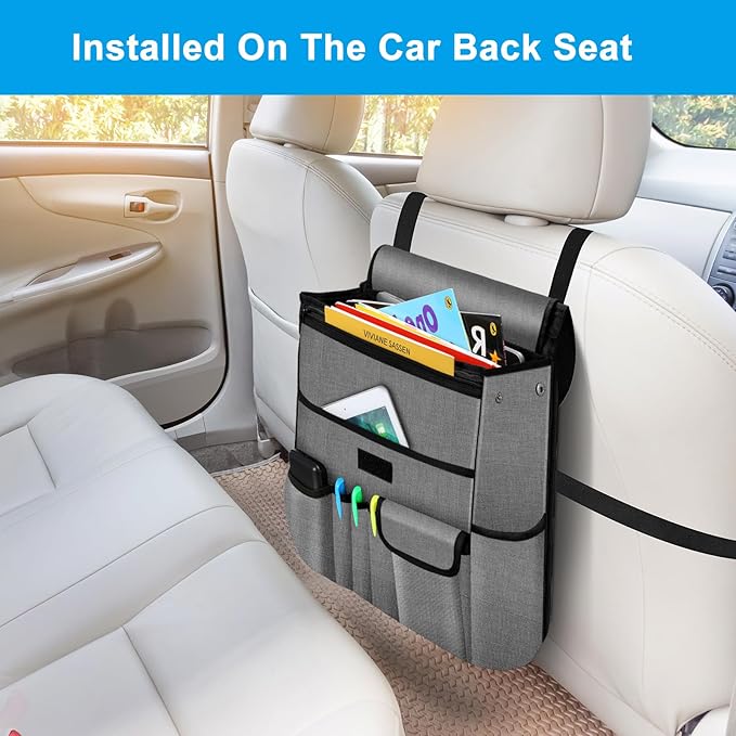 Car Front Seat Organizer| Efficient Car Organizers and Storage | Laptop - Image 7