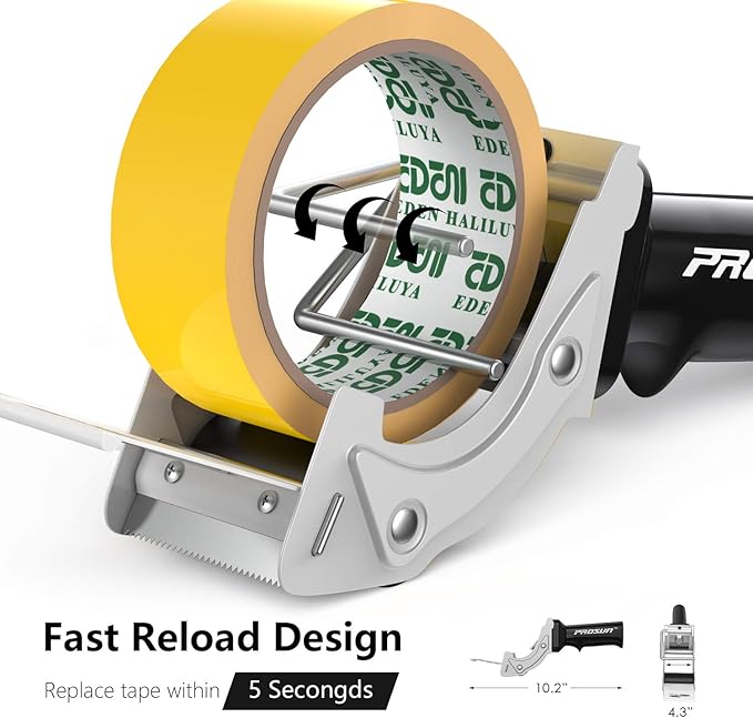 Fast Reload 2 Inch Tape Gun Dispenser Packing Packaging Sealing Cutter TG01 - Image 2