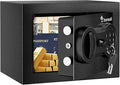 Bonsaii Safe Box with Electronic Keypad, Steel Security Lock Box with Key by bonsaii