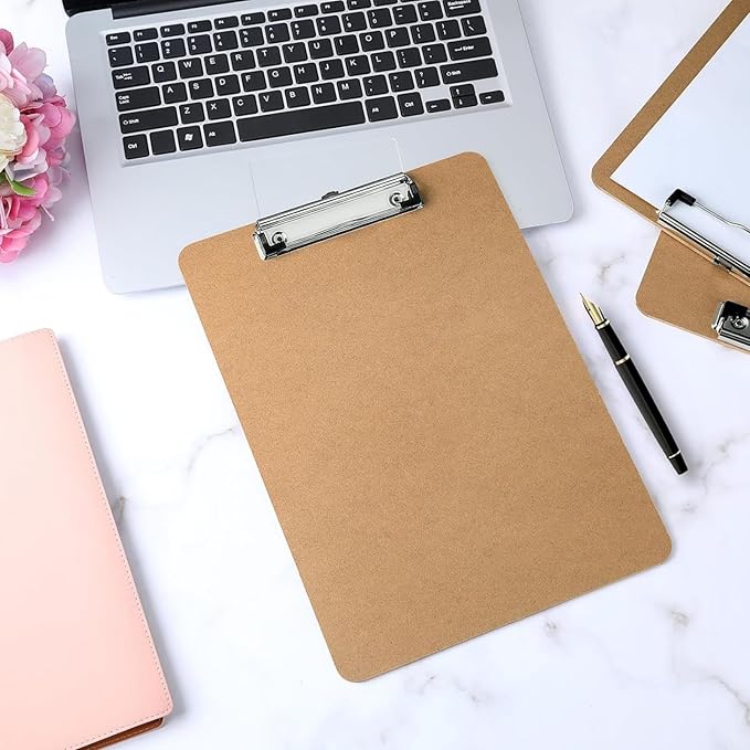 2 Pack Hardboard Office Clipboards - Image 7