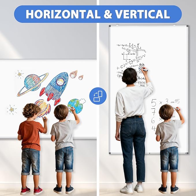WALGLASS Large Dry Erase White Board - Image 2