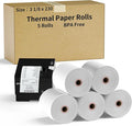 CLASSY Thermal Paper 3 1/8 x 230ft, 5 Rolls Receipt Paper by CLASSY