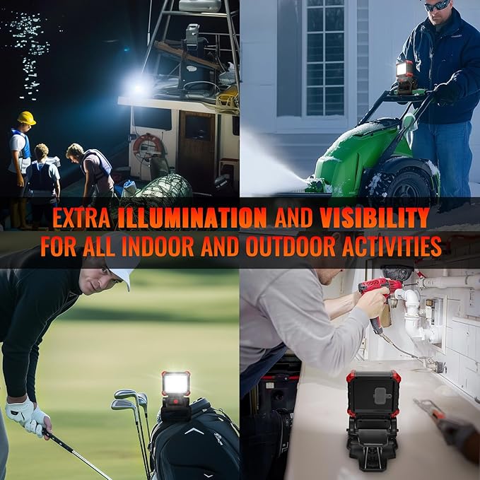 LED Rechargeable Work Light - Image 6