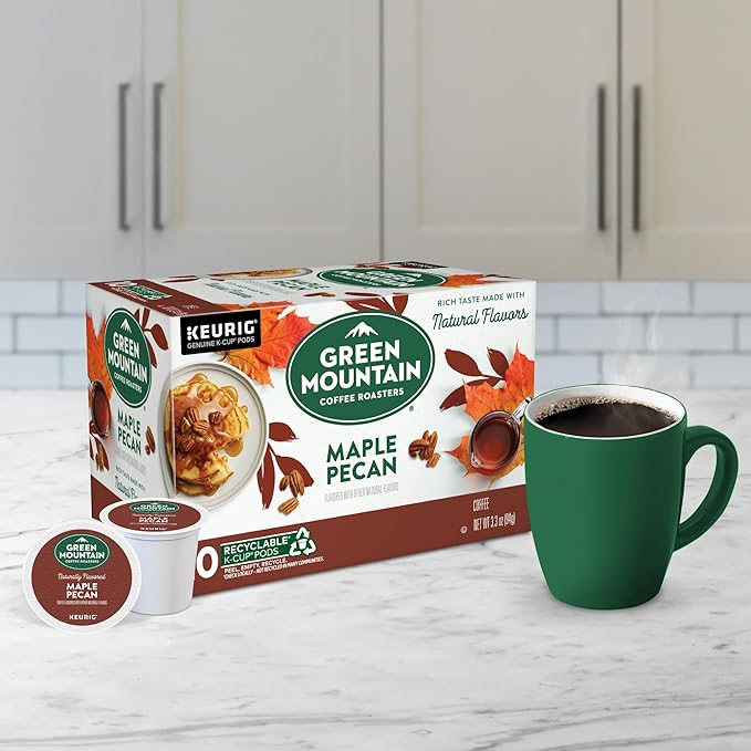 Green Mountain Coffee Roasters Maple Pecan Keurig K-Cup Pods, Light Roast Coffee - Image 9