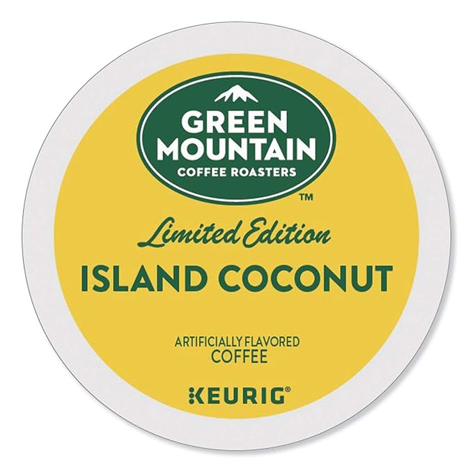 Green Mountain Coffee Island Coconut K-cups Coffee 72 Count - Image 2