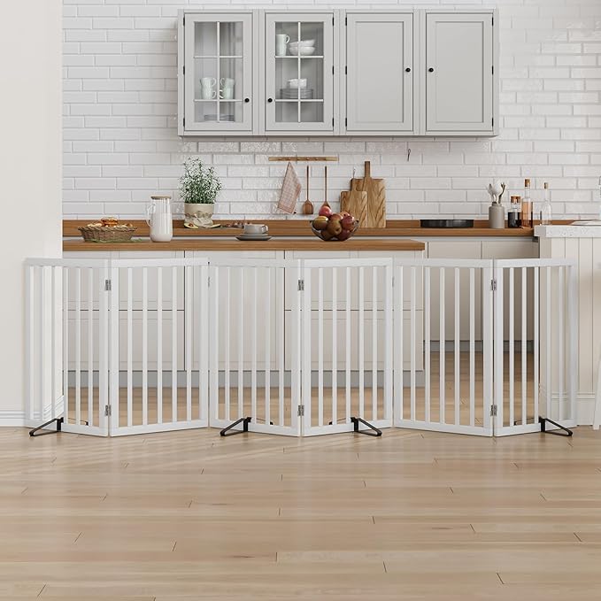 Dog Gate 32" Tall Freestanding Dog Gate by MinoKesper