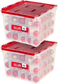 IRIS USA Ornament Storage Box by IRISUSA