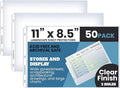 Performore 50 Sheet Protectors, Landscape Clear Sheet Protectors 8.5 X 11 Inch by RingBinder