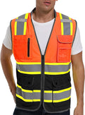 Reflective Safety Vest for Men and Women by GettheBestinSafety