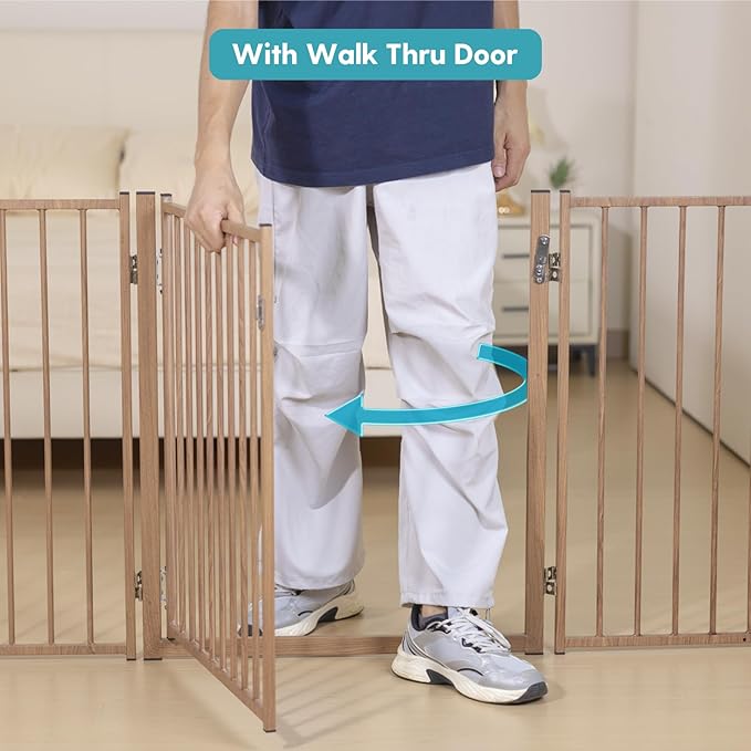 No Pawblems Free Standing Dog Gate - Image 5