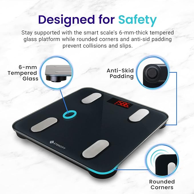 Etekcity Smart Scale for Body Weight, Digital Bathroom Weighing Machine Fat - Image 10