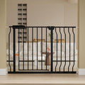 Extra Wide Baby Gate Extra Wide Extra Tall Dog Gates by HOOOEN