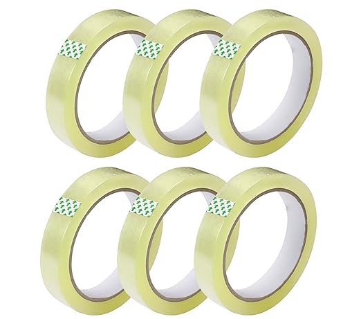 GTSE Premium Clear Tape, 1 inch x 217 feet, Strong Transparent Gift Wrap Tape by GTSE