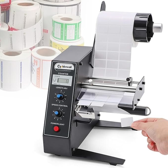 CGOLDENWALL Automatic Label Dispenser Sticker Roll Dispenser by CGOLDENWALL