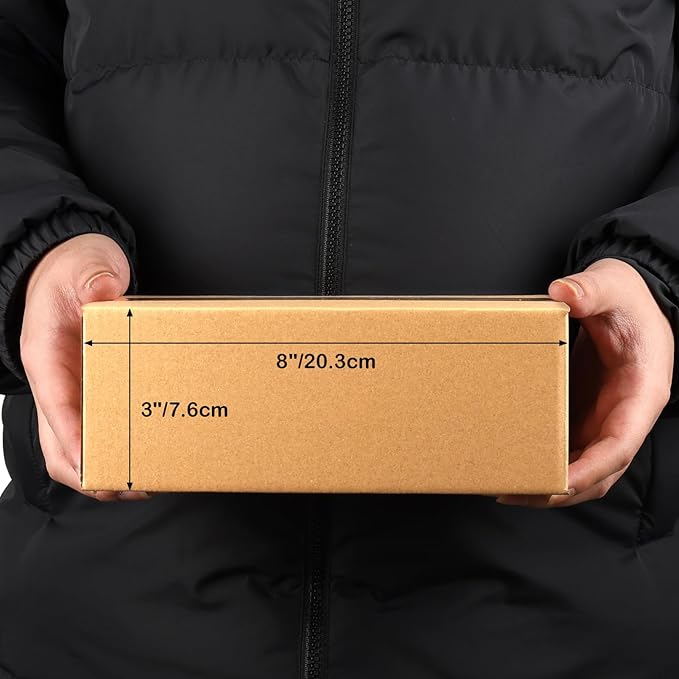 EdenseeLake 8x6x3 inches Shipping Boxes Small Cardboard Boxes - Image 3