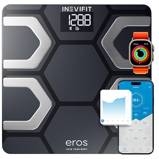 INEVIFIT EROS Bluetooth Body Fat Scale Smart BMI Highly Accurate Digital by INEVIFIT