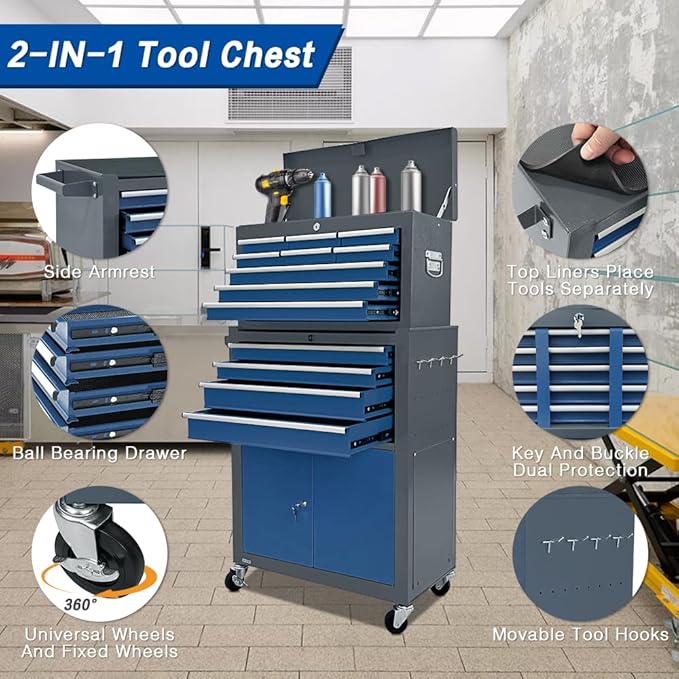 13-Drawer Rolling Tool Chest - Image 5