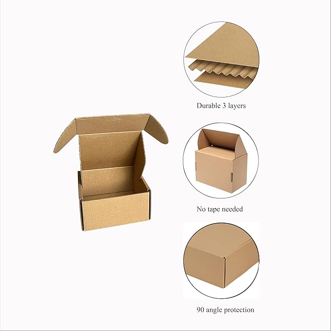 Shipping Boxes Corrugated Cardboard Mailer Boxes Literature Mailer - Image 4