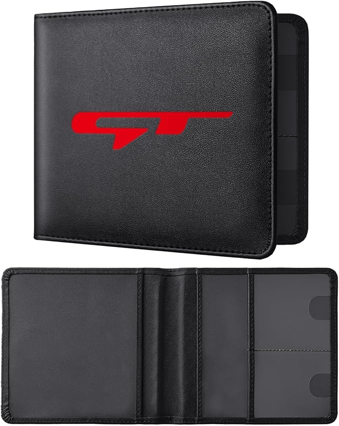 Luxury Leather Car Registration & Insurance Cards Holder by Unknown