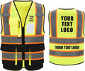 AYKRM Custom Logo Personalised Printed High Visibility Reflective 2 two tone by AYKRM
