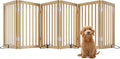 Extra Wide Dog Gates for Doorways, Bamboo Dog Gates for The House Stairs by MinoKesper